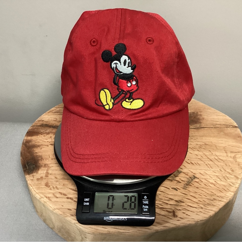🔴 Mickey Mouse Baseball Hat / Cap - Embroidered w / Rhinestones - Excellent - Picture 11 of 12